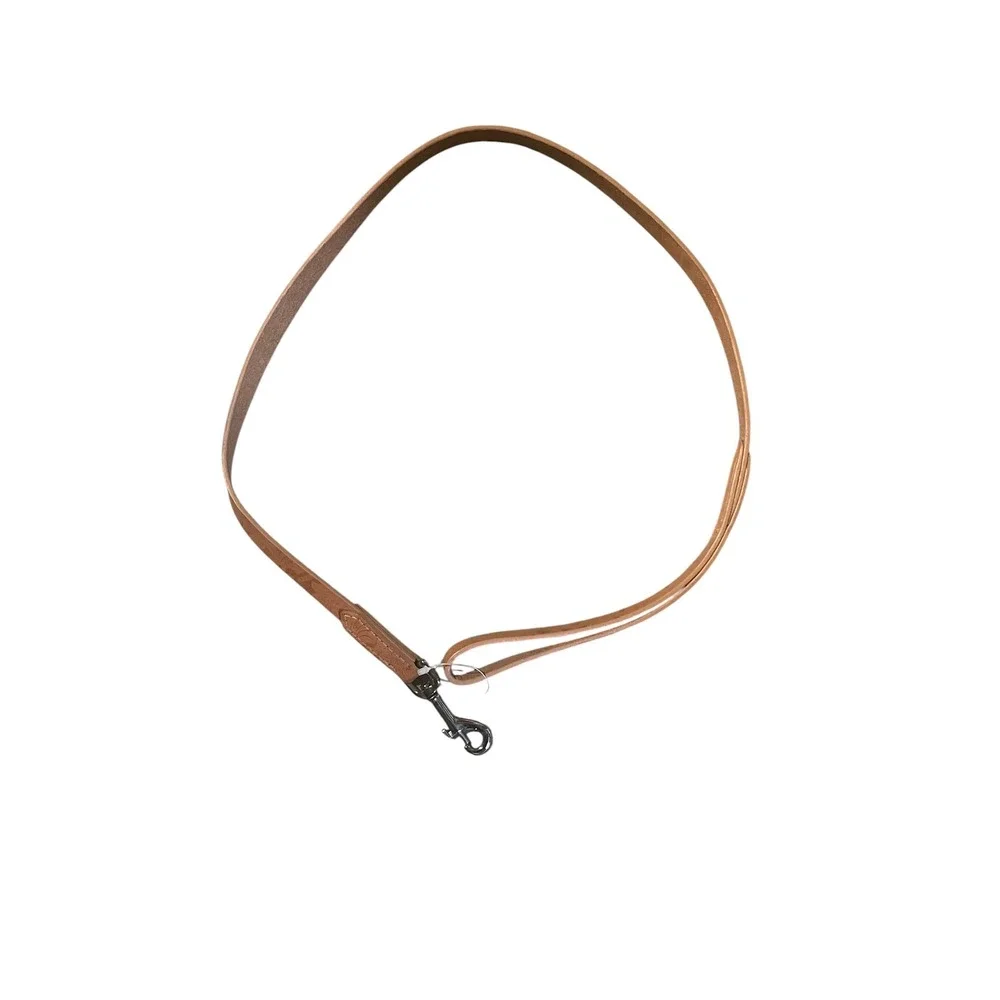 Hamilton Products 4ft Floral Embossed Leather Dog Leash 3/4